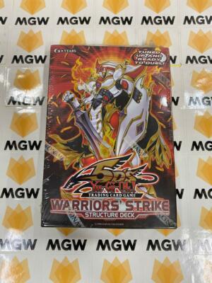 Yu Gi Oh! TCG Warrior's Strike Structure Deck 1st Edition Brand New Factory Seal-image