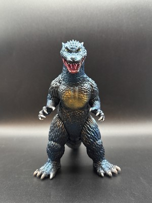 Rare - Marmit Godzilla 2004 Final Wars Figure Bandai signed by suit actor-image