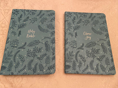 New International Version Holy Bible& Journal 2011 Blue,Leather(Zondervan)-image