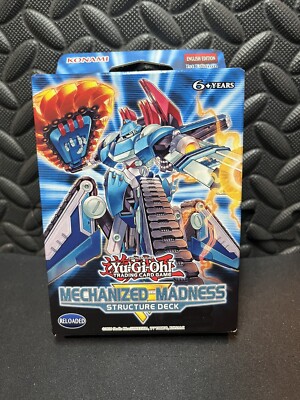 | Yugioh Mechanized Madness Structure Deck SR10 1st Edition New Sealed 🔥 |-image