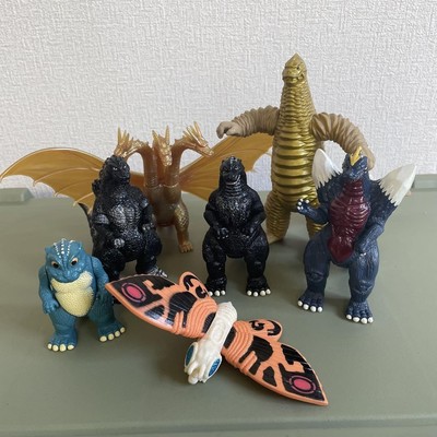 Godzilla Series Ultraman Series Figure Soft Vinyl Stamp Bulk Sale-image