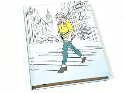 LADY JAYNE GOLD FOIL THE FASHION GIRL COLLECTION HARD COVER JOURNAL-image