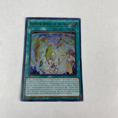 yugioh Rainbow Bridge Of The Heart structure deck SDCB-EN045 crystal beast-image