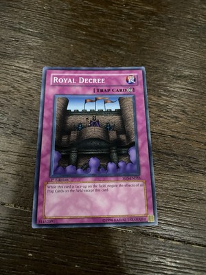 Yu-Gi-Oh TCG 1st Edition Structure Deck Royal Decree SD5-EN035-image