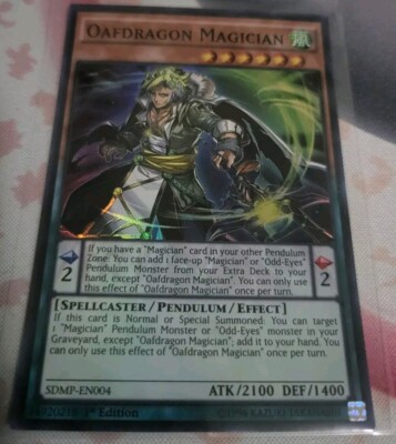 Oafdragon Magician SDMP-EN004 Structure Deck: Master of Pendulum 1st Edition-image