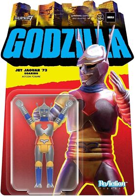 Reaction Godzilla Soaring Jet Jaguar 73 figure Super7 81693-image