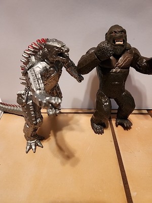 King Kong Vs Godzilla. Mechagodzilla And Kong Action Figures-image
