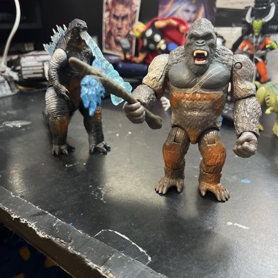 2020 Toho Playmates Godzilla vs Kong Monsterverse Scar Action Figure Toys Loose-image