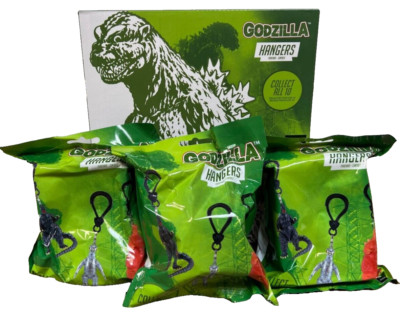 3x GODZILLA FIGURE MYSTERY HANGER BLIND BAGS KEYCHAIN AUTHENTIC NEW SHIPS NOW-image