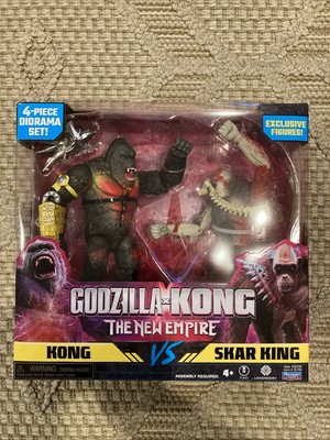Godzilla x Kong The New Empire 2024 Kong vs Skar King Action Figure Set NEW-image