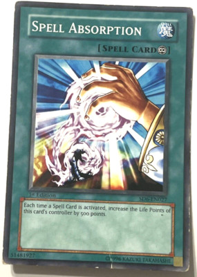 YuGiOh! - Spell Absorption - Common-image