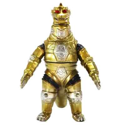 CCP MIDDLE SIZE GOLD MECHAGODZILLA 1974 VOL4 SERIES 6TYPE USA SELLER! MIB SEALED-image