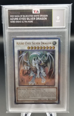 Azure-Eyes Silver Dragon SDBE-EN040 YuGiOh Saga Of Blue-Eyes White Dragon Deck-image