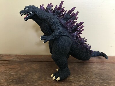 GODZILLA Bandai 2007 7 inch figure black with purple spikes Toho-image