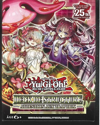 YU GI OH! ATTENTION AUX TRAPTRIX STRUCTURE DECK-image