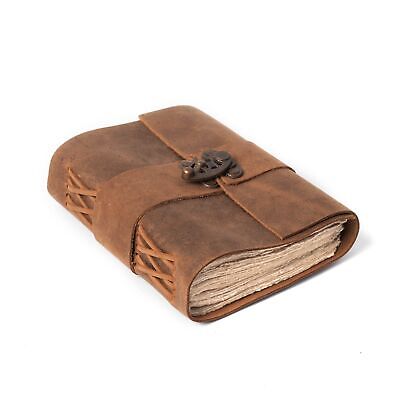 Vintage Leather Journal Lined Pages Writing Journal Leather Journals For Women |-image