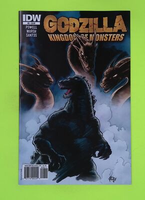 Godzilla Kingdom of Monsters #8 2011 IDW Publishing 7.0 Comic Book G23-121-image