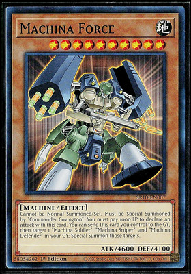 Structure Deck: Mechanized Madness Machina Force #SR10-EN007-image