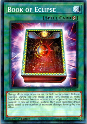 Book Of Eclipse SDCH-EN025 Yu-Gi-Oh! Light PLay 1st Edition-image