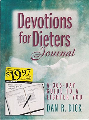 DEVOTIONS FOR DIETERS JOURNAL By Dan Dick & Nancy Dick *Excellent Condition*-image