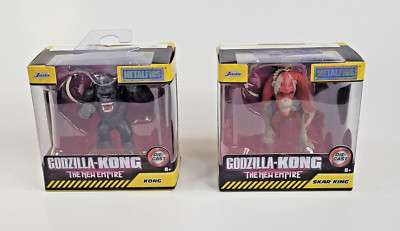 Godzilla x Kong: The New Empire – METALFIGS Key Chain Set – Kong & Skar – NEW-image
