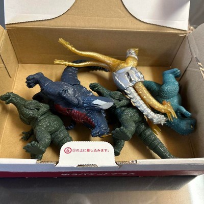 Lot of 6 Godzilla Kaiju Action Figures - Multicolor-image