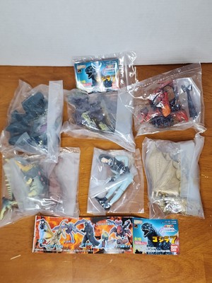 BANDAI GODZILLA HG GASHAPON FIGURES - SERIES 7 - COMPLETE SET-image