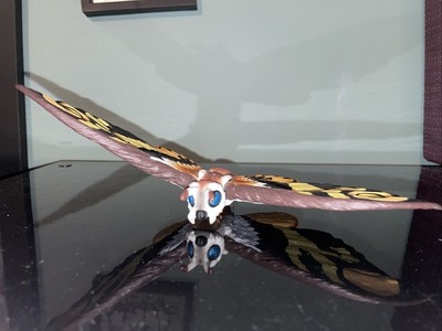 Movie Monster Series -Standard- Godzilla 2005 Mothra 2004 Figure Bandai-image