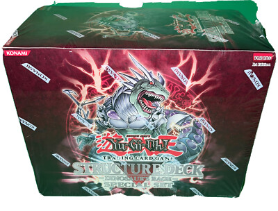 YuGiOh Dinosaurs Rage Special Set 1st Edition Display Structure Decks Sealed-image