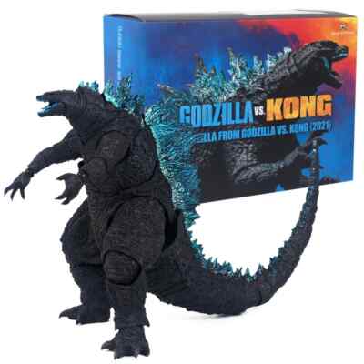 SHM GODZILLA VS. KONG 2024 Nuclear Godzilla Blue Action Figure PVC Model-image