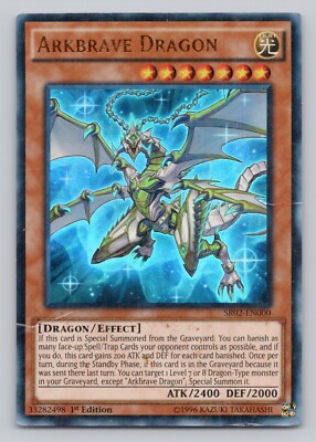 Yu-Gi-Uh! Arkbrave Dragon Structure Deck: Rise of the True Dragons Ultra Rare-image