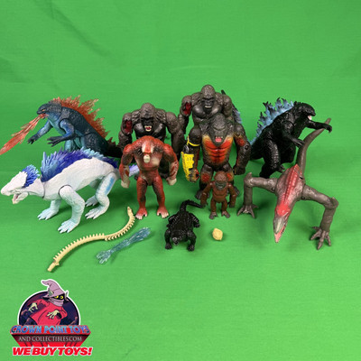 Godzilla Vs King Kong Figures Lot Of 10 Pre-owned-image