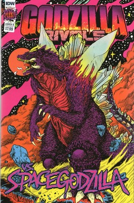 IDW Godzilla: Rivals vs. Spacegodzilla #0  (Aug. 2023) Mid Grade-image