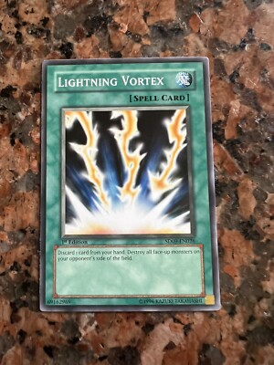 Yu-Gi-Oh! TCG Lightning Vortex Structure Deck SD09-EN026 1st Edition Common-image