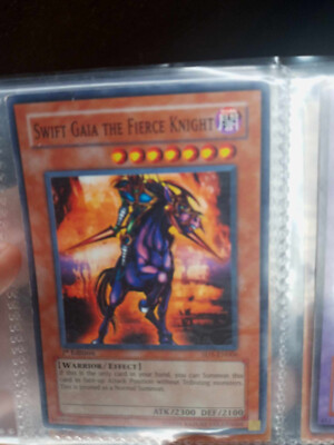 Yu-Gi-Oh! TCG Swift Gaia the Fierce Knight Structure Deck SD5-EN006 1st Edition-image