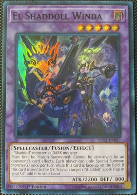 El Shaddoll Winda SDSH-EN047 Structure Deck: Shaddoll Showdown-1st Edition-image