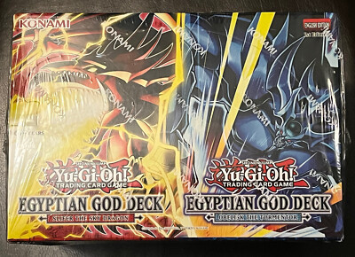 Yu-Gi-Oh Egyptian Gods Structure Deck 1st Edition Display Box Brand New & Sealed-image