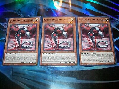 3x Cyber Dragon Core 1st Edition Common SDCS-EN008 Yu-Gi-Oh!-image