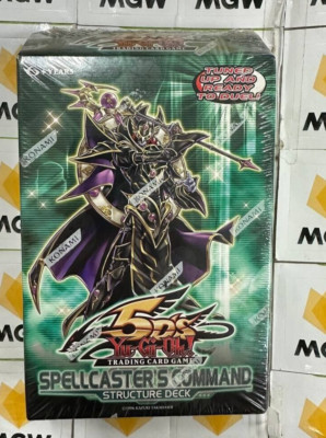 Yu Gi Oh! TCG Spellcaster's Command Structure Deck ENG 1st Ed Fact Sealed-image