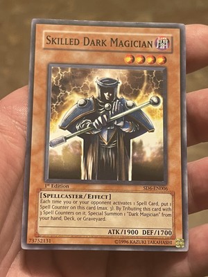 Yu-Gi-Oh! TCG Skilled Dark Magician Structure Deck SD6-EN006 1st Edition Common-image