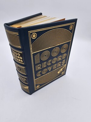 Easton Press 1000 RECORD COVERS Leatherbound Out of Print by Michael Ochs-image