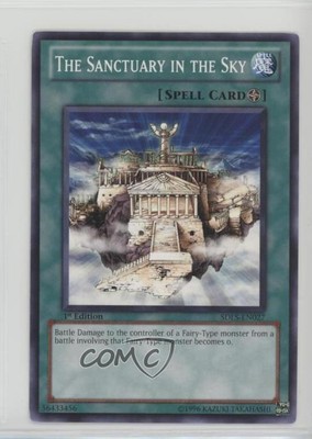 2011 Yu-Gi-Oh! Lost Structure Deck 1st Edition The Sanctuary in Sky 0b5-image