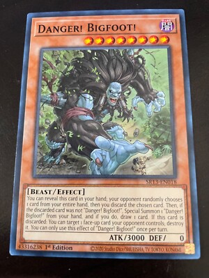 Danger! Bigfoot! SR13-EN018 Structure Deck: Dark World 1st Edition-image