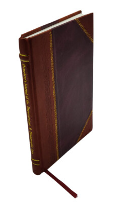 Humphrey'S Journal Of The Daguerreotype And Photographic Arts 18 [Leather Bound]-image