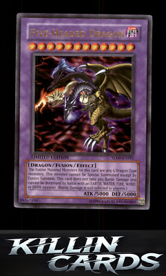 Five-Headed Dragon SD09-ENSS1 Ultra Rare Structure Deck: Dinosaur's Rage YuGiOh -image