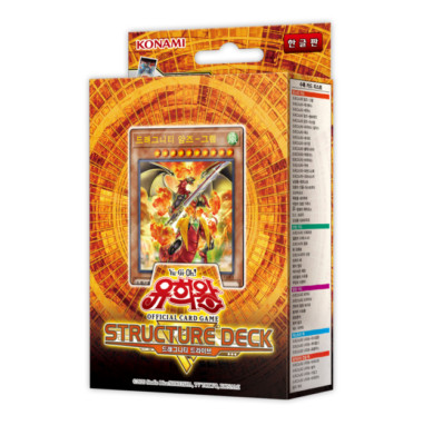 YUGIOH Card Structure Deck R Dragnity Drive Korean Version 1 BOX (SR11-KR)-image