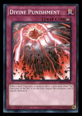 Yugioh Divine Punishment #SR05-EN035 Structure Deck: Wave of Light LP-image