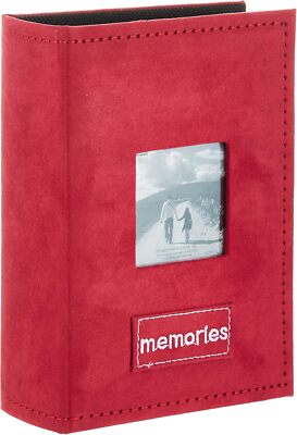 Pioneer PTCH-100 Embroidered Faux Suede Album Raspberry (Same Shipping Any Qty)-image