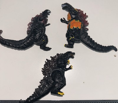 GODZILLA Burning Godzilla FIRE Action Figure 3 Inch  KO bootleg  Kaiju (3)-image