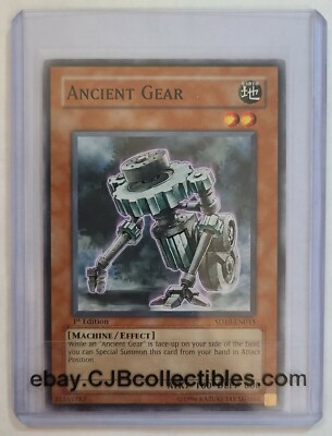 Yu-Gi-Oh! ANCIENT GEAR SD10-EN015 1st Edition Structure Deck: Machine Re-Volt 🍒-image